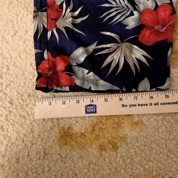 Ms. Lee. Size XL. Elastic Waist w Tie Rayon Zip Front Pants. B67 - Picture 2 of 3